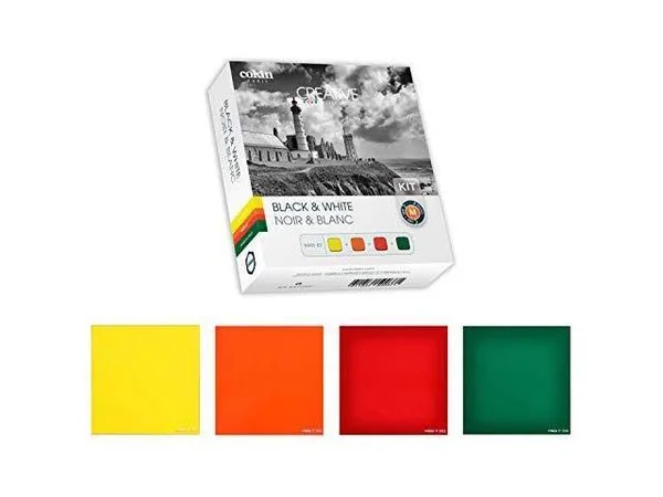 Cokin P Series Black and White Filter Kit H400-03, 84 x 84 x 1.6mm