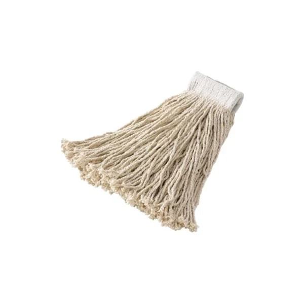 Rubbermaid Rayon Cut-End Mop Heads - 16 oz, White, Pack of 12 - ODFN6775858