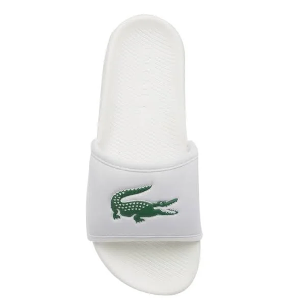 Lacoste Croco Slide 119 3 737CMA0020082 Slides White, Mens, Synthetic