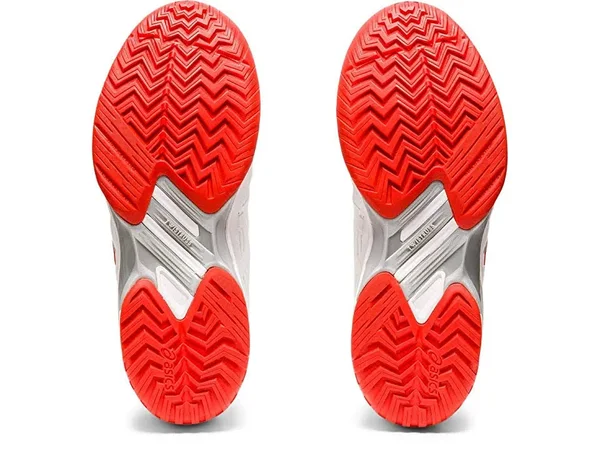 Asics Women's Solution Speed FF - White/Fiery Red - 9