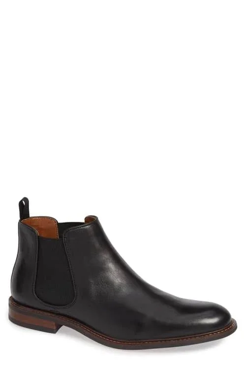 Men's Nordstrom David Chelsea Boot - Size 8 M - Black