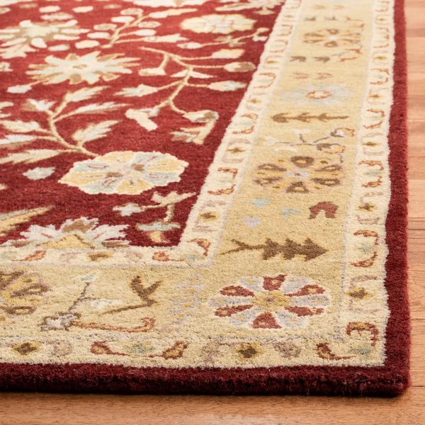Safavieh Heritage HG813A 2&3x22 x 14&0x22 Runner Red, Gold Area Rug