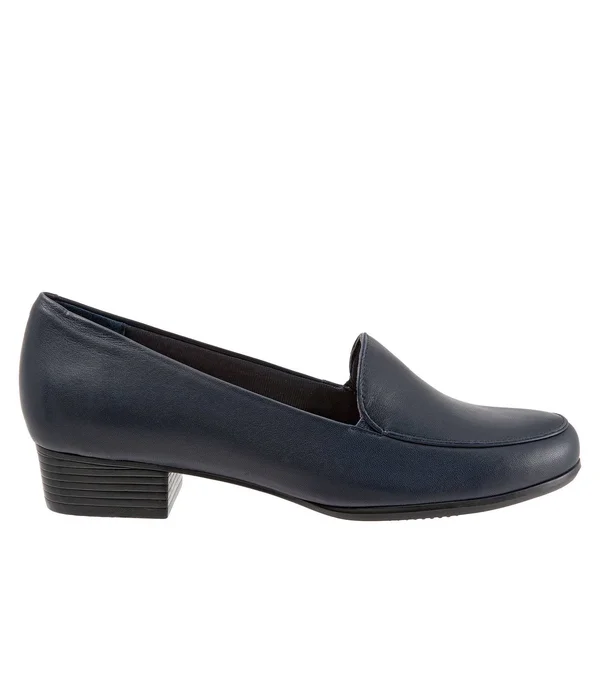 Women's Trotters Monarch French Navy - in Size 10