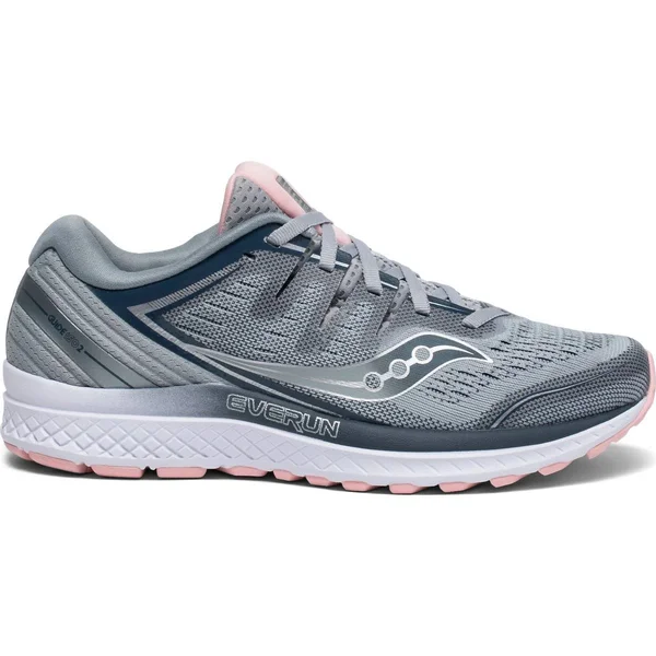 Women's Saucony Guide ISO 2 - Grey/Blush - (Size 6)