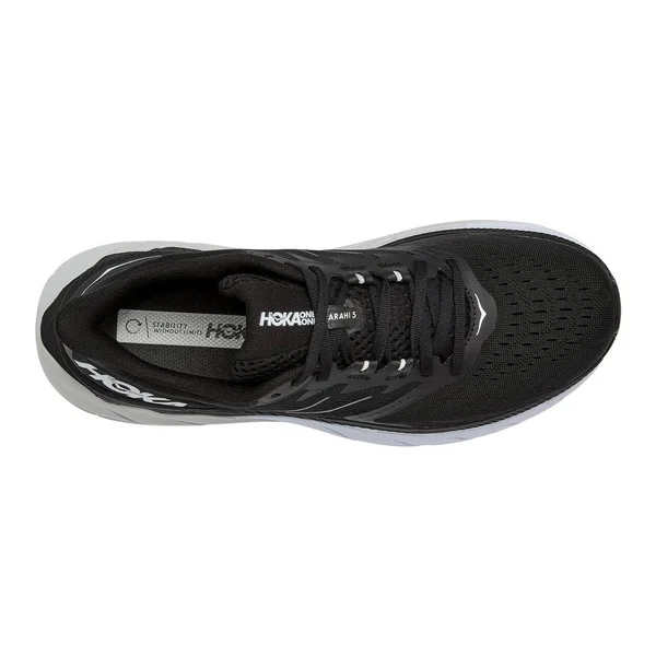 Hoka One One Men's Arahi 5 Shoe - 12 - Dazzling Blue - Black