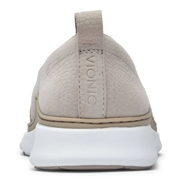 Women's Vionic Roxan Perforated Slip-On 9 M, Light Grey