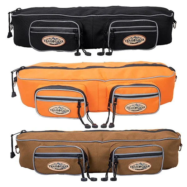 Weaver Trail Gear Cantle Bag - Black