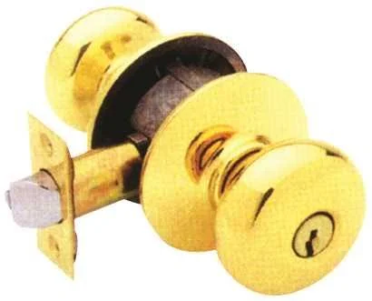 Schlage Plymouth Entry Lockset US3 2-3/8 in. - A53PD Ply 605 KDC 11-085
