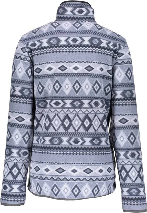 Obermeyer Women's Boulder Fleece Gunsmoke Print Small