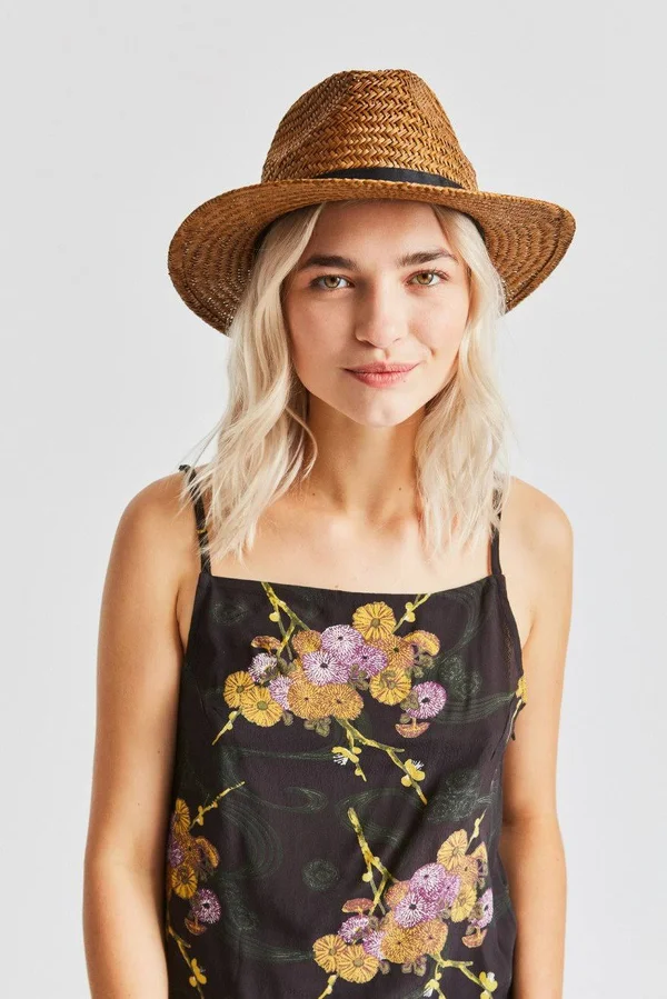 Brixton -Lera III Fedora - Brown - Brown - Medium