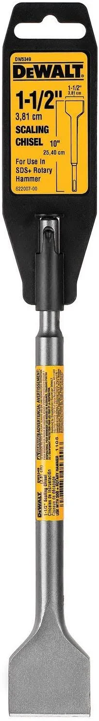 DeWalt SDS Plus Chisel - Scaling, 10-Inch (DW5349)