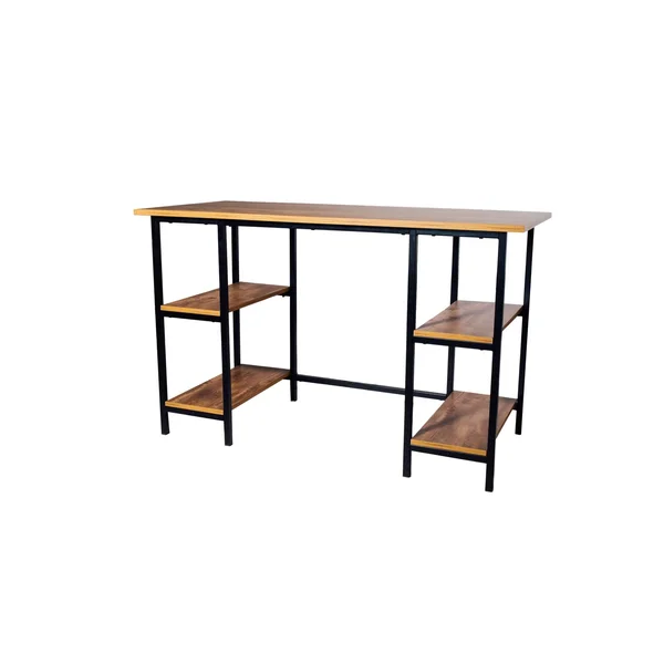 OneSpace Camden 4 Shelf - Classic Oak Computer Desk