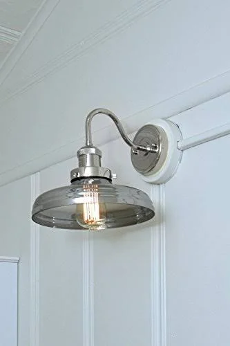 Maxim 25087MSKSN Mini Hi-Bay 1-Light Wall Sconce, Satin Nickel