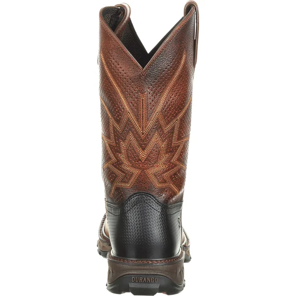 Durango Men's Tobacco Maverick XP Steel Toe Ventilated Pull-On Work Boot, DDB0175