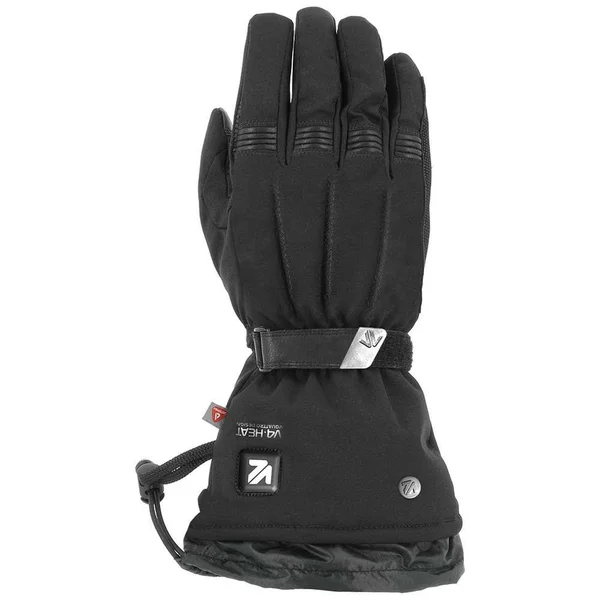 Vquattro Metropolis 18 HEATING Motorcycle Gloves, Black, Size M