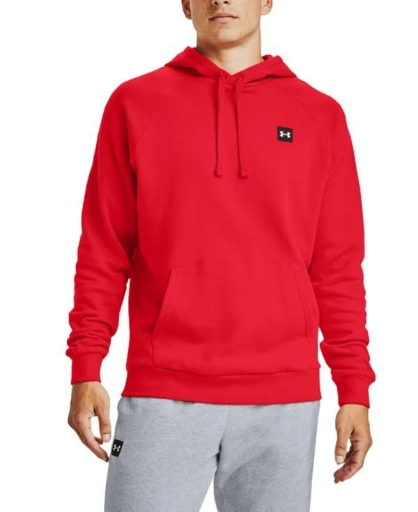 Under Armour Men's Rival Fleece Hoodie - Black