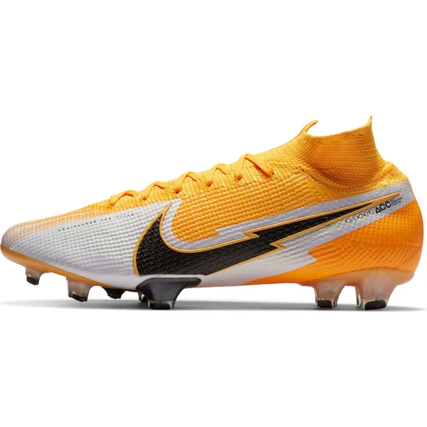 Nike Mercurial Superfly 7 Elite FG Firm-Ground Soccer Cleats in Orange, Size: 12.5, Aq4174-801