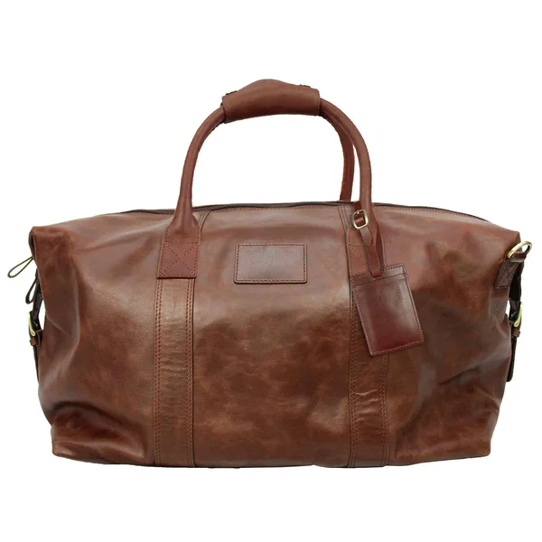 Cuero Leather Travel Duffle Bag, Men's, Size: 21