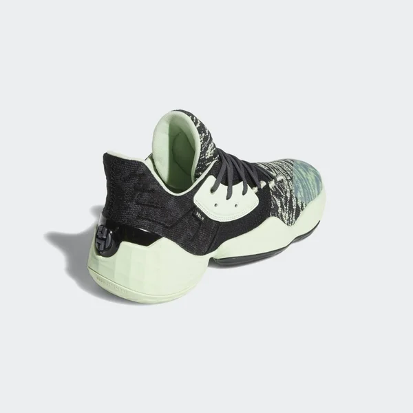 Adidas Harden Vol. 4 Shoes Green 17 - Mens Basketball Shoes