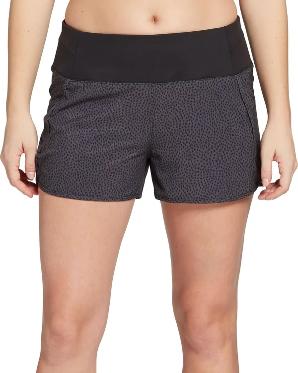 Calia by Carrie Underwood Women's Anywhere Trim Detail Shorts - Medium, Confetti Dot Nine Iron