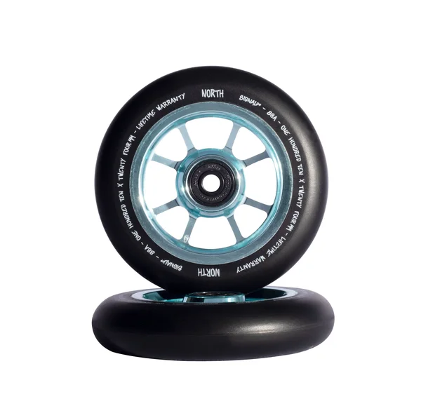North Scooters Signal Wheels – 110 x 24mm - 110mm, Black-Rose Gold