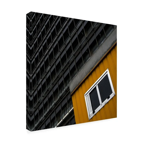 Gilbert Claes 'The Yard Shack' Canvas Art - 24x24