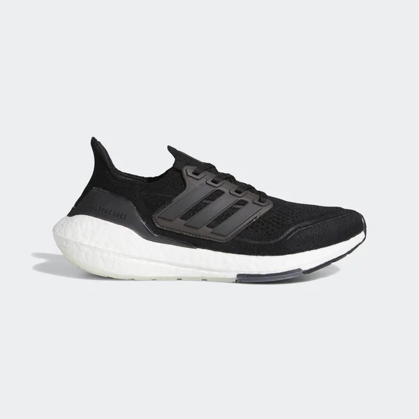 Adidas Ultraboost 21 Black Women's Running Shoes, Size: 5.5