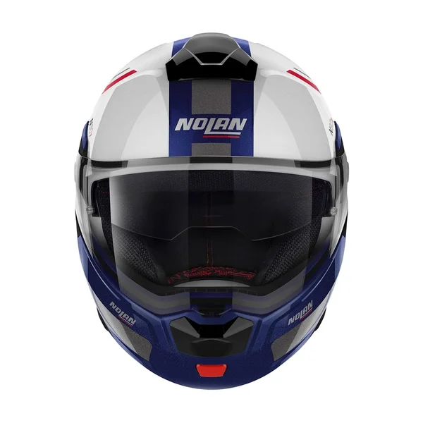 Nolan - Helmet N90-3 Voyager N-Com White - Blue - Size S
