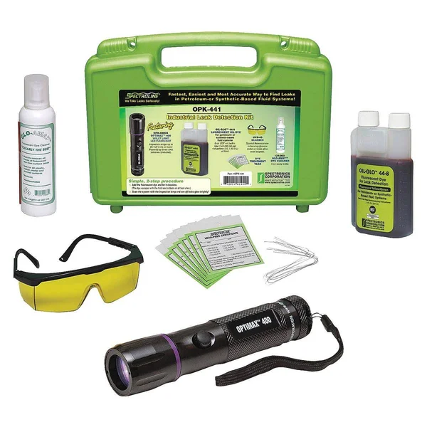 Spectroline Opk-441 Oil Leak Detection Kit Item, 3 AAA bat.