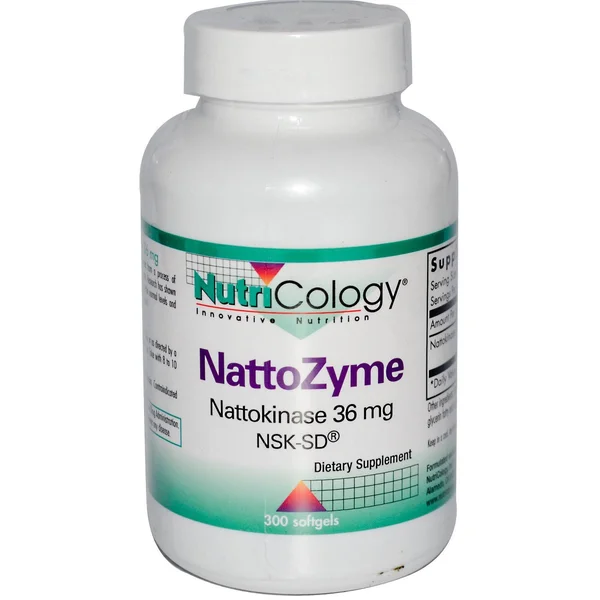 Nutricology NattoZyme 36 mg 300 Softgels