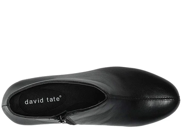 Women's David Tate Fame Ankle Bootie, Size: 12, Black