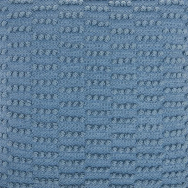 18x22x18x22 Life Styles Woven Dot Striped Square Throw Pillow Ivory - Mina Victory