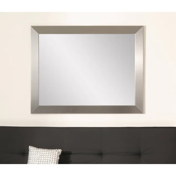 BrandtWorks Silver Framed Entry Way Wall Mirror