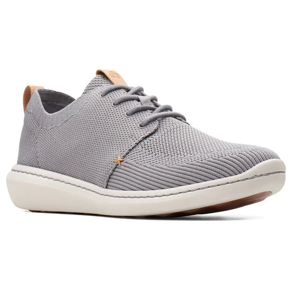 Men's Clarks Step Urban Mix Sneaker - Grey - Size 12