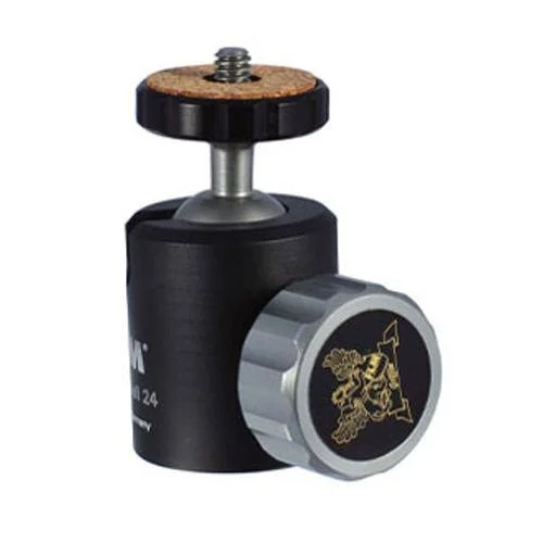Flm CB-24E 24mm Centerball Head without Friction, 22.04 lbs Load Capacity