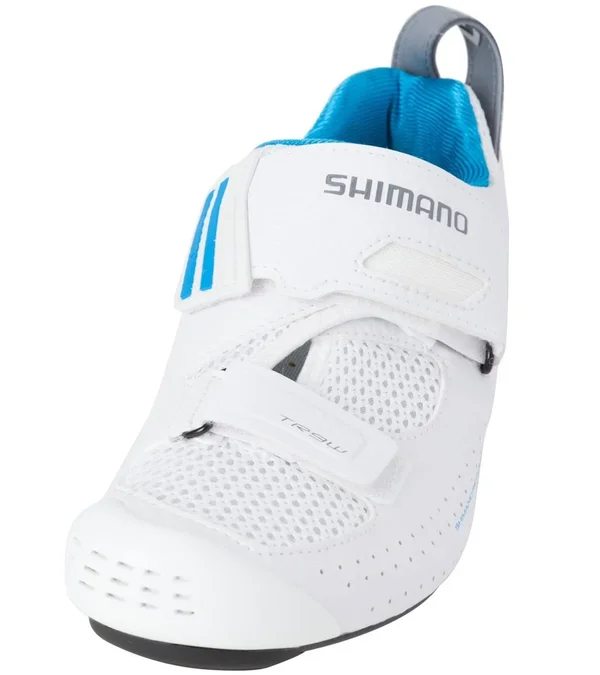 Shimano SH-TR9W Women's Triathlon Bike Shoes, White, Size 42