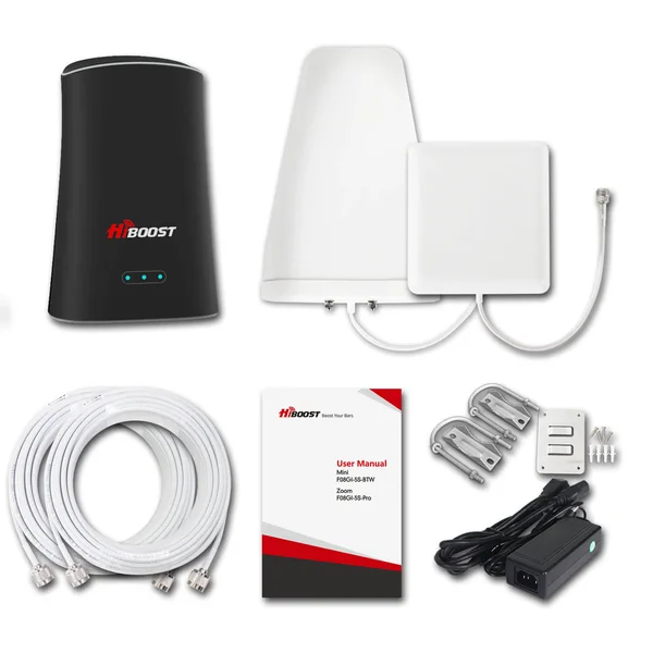 HiBoost - F08GI-5S-BTW, Home Mini Cell Phone Signal Booster