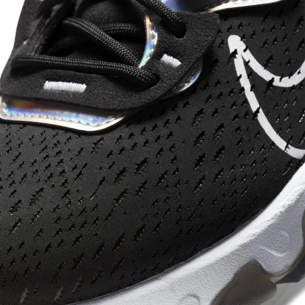 Nike Women's React Vision Essential Shoes: Black/White 8 - CW0730-001