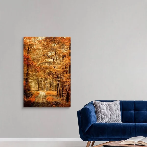 Autumn Secret - Canvas Wall Art, 32x48, Great Big Canvas