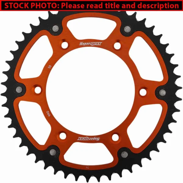 Supersprox - RST-990-50-ORG - Stealth Rear Sprocket 50T Orange