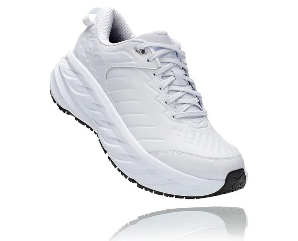 Hoka One One, Bondi SR, Men's White/White, 9