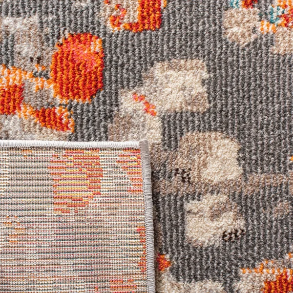 Safavieh Clearance Madison 400 MAD425E Grey/Blue Rug - 2&2x22x12&0x22 - Runner
