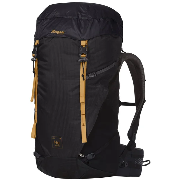 Bergans Helium V5 40 Grey - Men Mountaineering & Trekking Backpack (Size 40l - Color Solid Charcoal - Black - Golden Yellow)