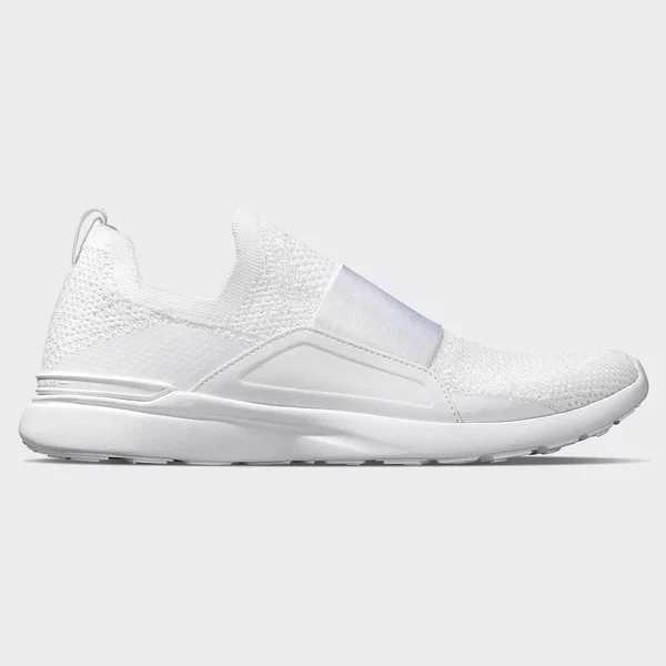 APL Women's Techloom Bliss White/Metallic Pearl/Ombre Shoes in Size 11 - Athletic Propulsion Labs