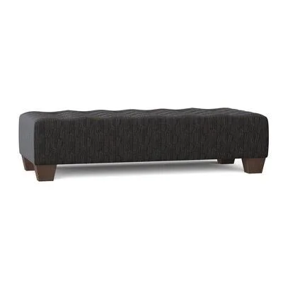 Buncombe 62x22 Rectangle Cocktail Ottoman Three Posts Body Fabric: Curious Eclipse