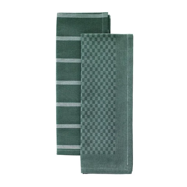 Bodrum Lido/Cafe Forest Dish Towel Set (Set of 2)