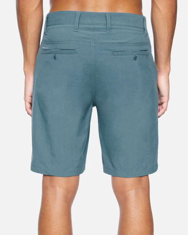 Hurley 20 inch Dri-Fit Chino 2.0 Shorts Thunderstorm, Men's, Size: 28, Gray