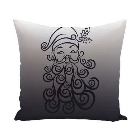 The Holiday Aisle Santa Baby Decorative Holiday Print Throw Pillow - Red