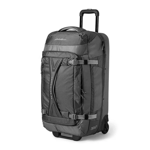 Eddie Bauer Unisex-Adult Expedition Drop-Bottom Rolling Duffel - Large