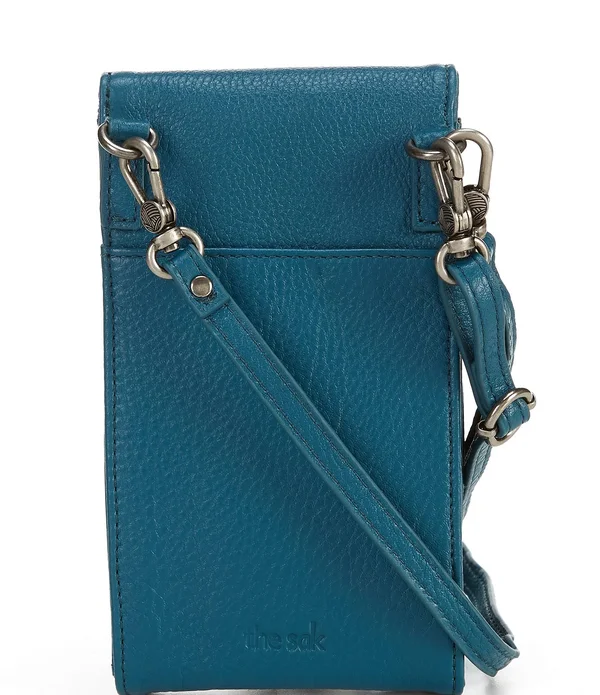 The Sak Playa Phone Crossbody Bag, Tobacco Leather